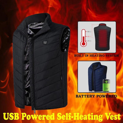 Oliver | Instant Heated Vest for Ultimate Warmth