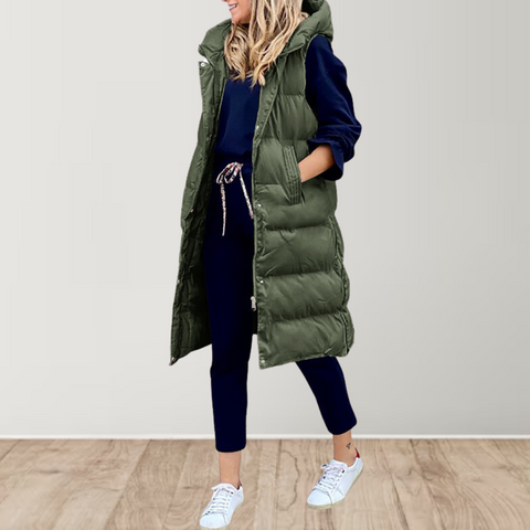 Kim | Long Quilted Bodywarmer