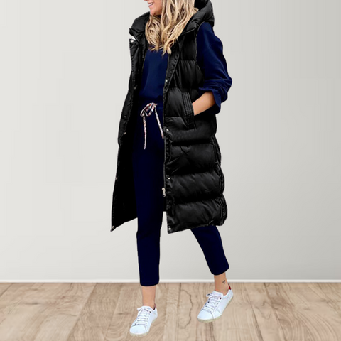 Kim | Long Quilted Bodywarmer