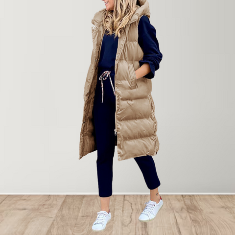 Kim | Long Quilted Bodywarmer