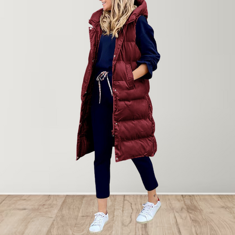 Kim | Long Quilted Bodywarmer