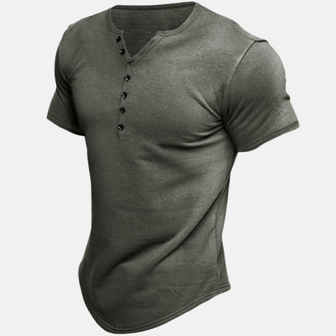 Justin | Premium Henley Shirt