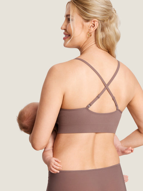 Sophie | Ribbed Scoop Nursing Bralette