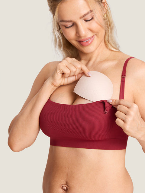 Sophie | Ribbed Scoop Nursing Bralette