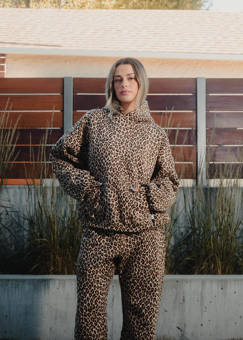 Lily | Leopard Print Hoodie