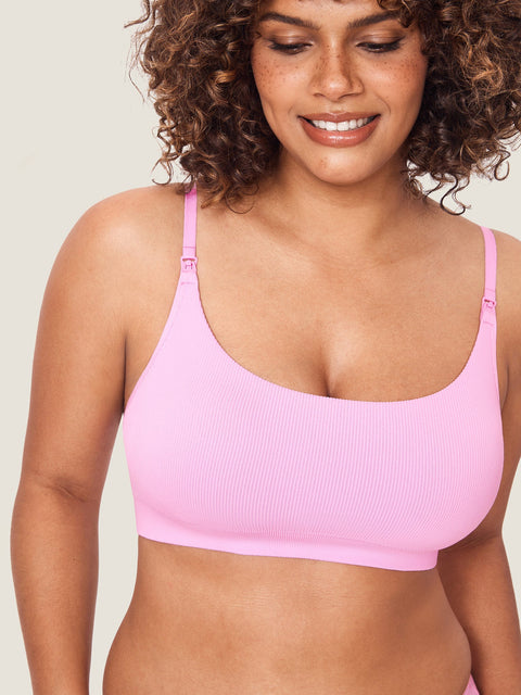 Sophie | Ribbed Scoop Nursing Bralette