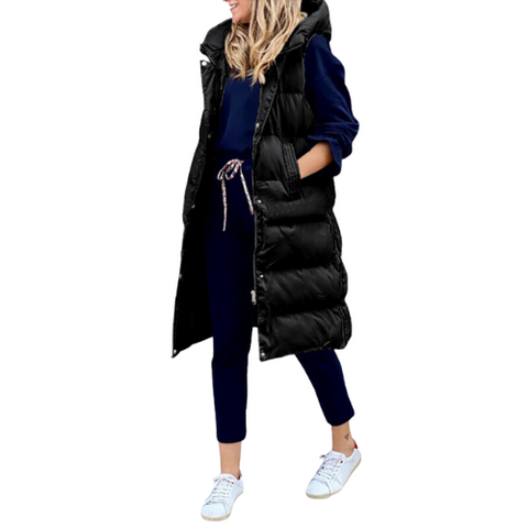 Kim | Long Quilted Bodywarmer