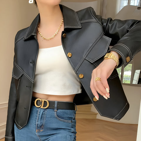 Modern Maven Leather Jacket