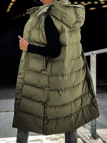 Kim | Long Quilted Bodywarmer